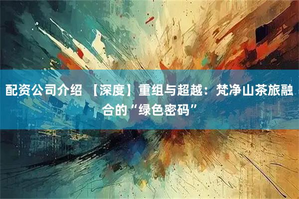 配资公司介绍 【深度】重组与超越：梵净山茶旅融合的“绿色密码”